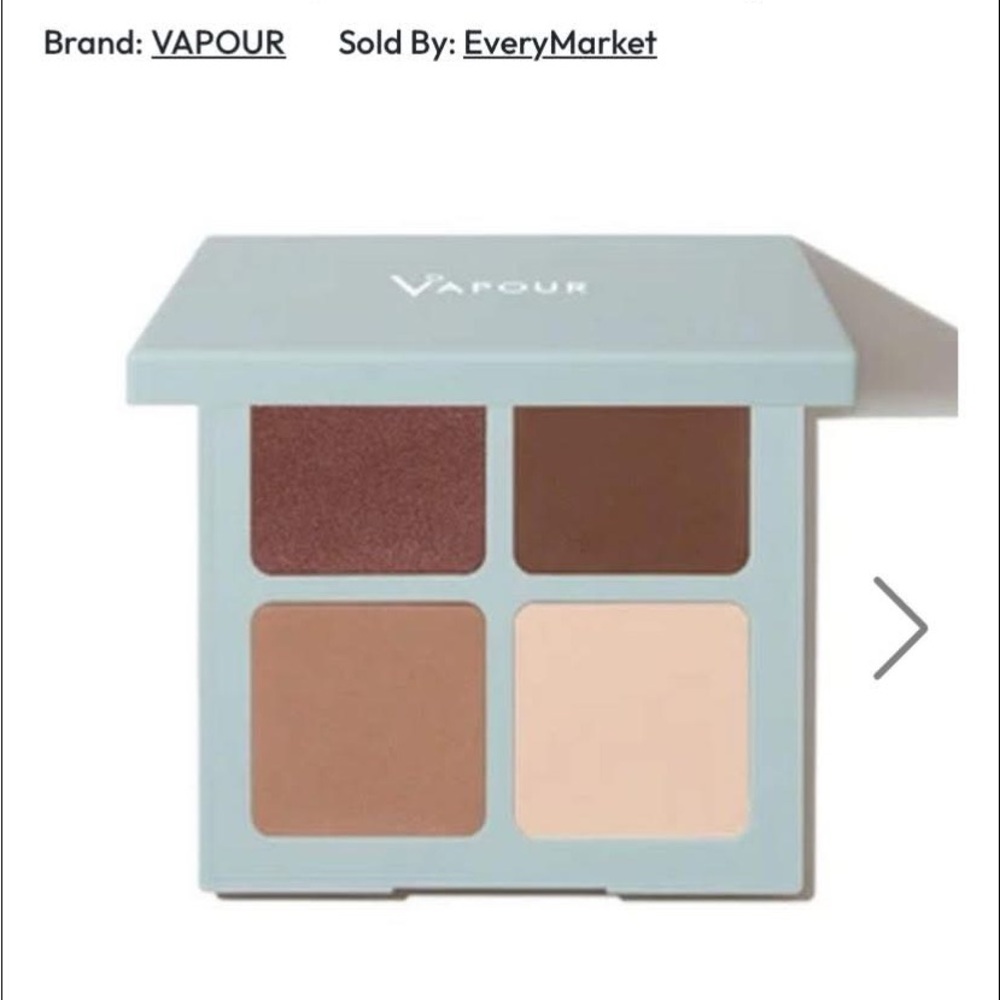 Eyeshadow Quad - Brown and Cream Palette